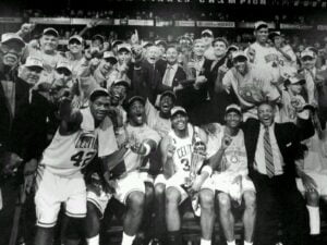 Story Consulting - a group of basketball players posing for a photo